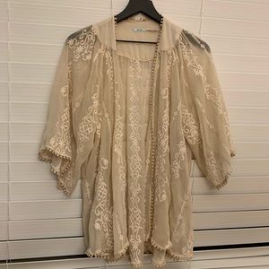 Urban Outfitters Ivory Cardigan